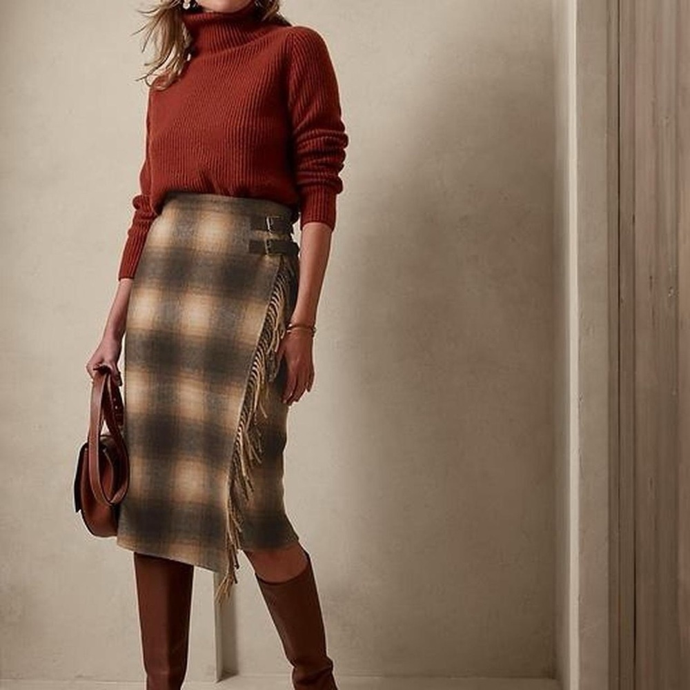 NWT banana republic stella blanket skirt - Picture 2 of 7